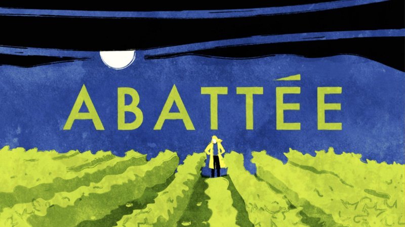 Image du court métrage Abattée – montage son, sound design et mixage par Vincent Drux