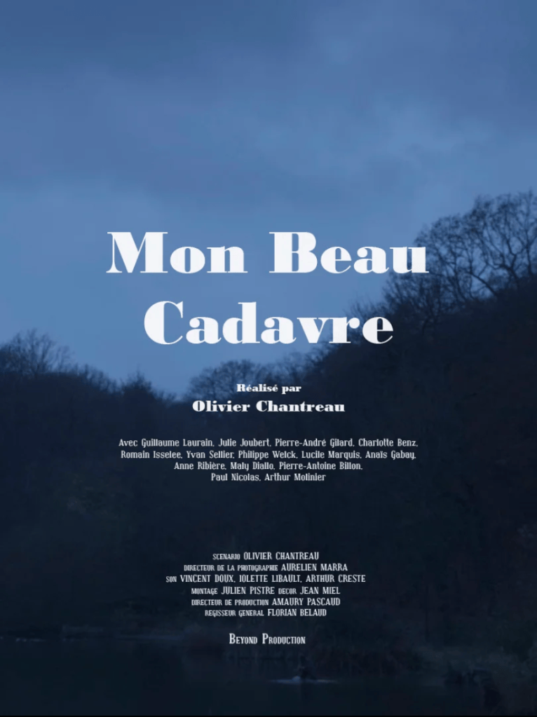 Image du court métrage Mon Beau Cadavre d'Olivier Chantreau – montage son, sound design et mixage par Vincent Drux