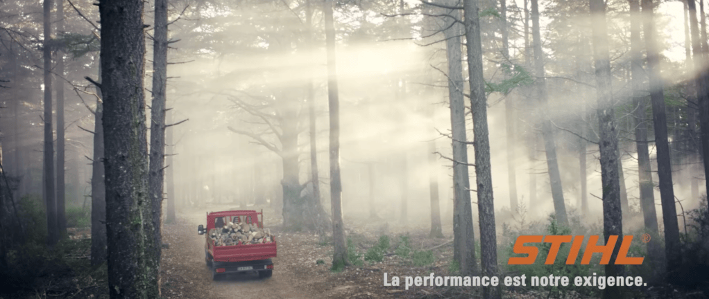 Publicité Stihl – sound design et mixage par Vincent Drux