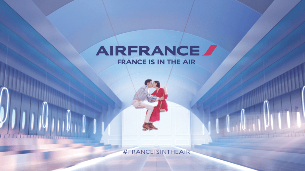 Publicité Air France – mixage par Vincent Drux